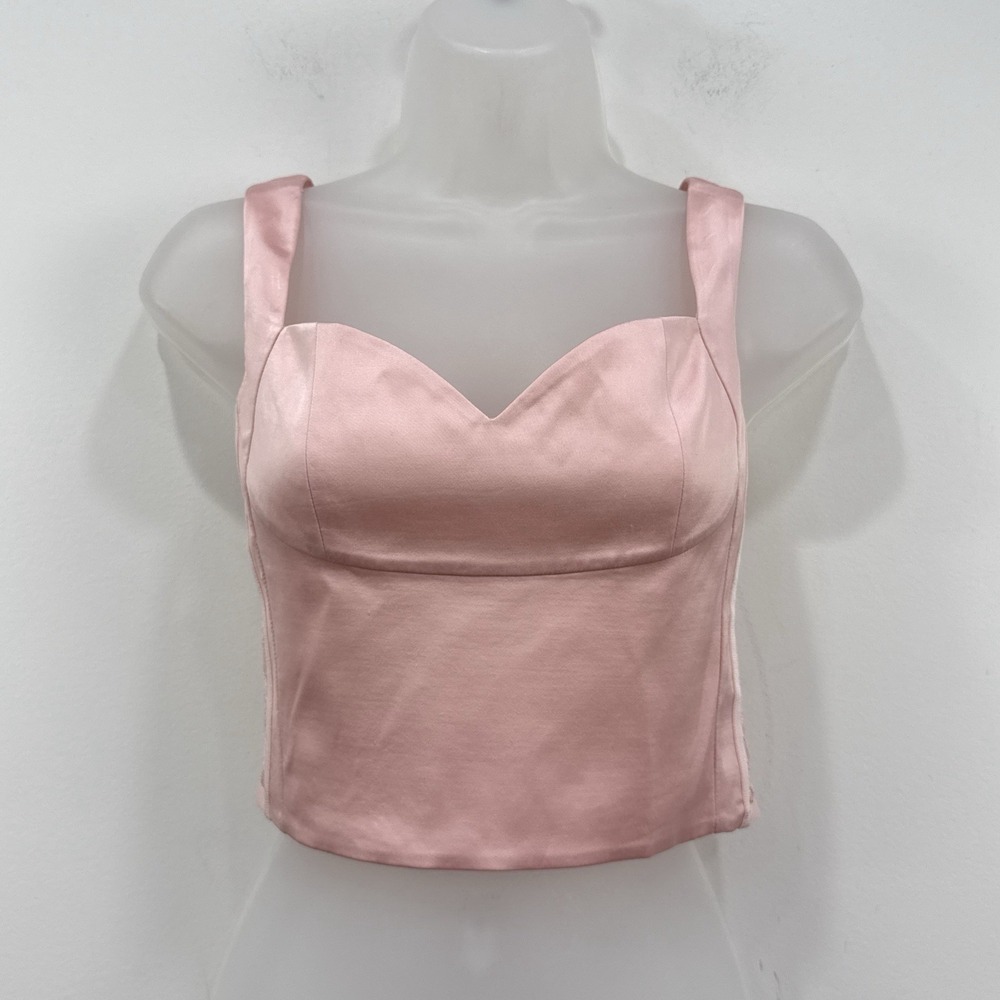 Alice + Olivia Eve Seamed Bustier Top 2 NWT Coquette Babydoll Y2K Bratz Kawaii